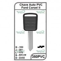CHAVE AUTO PVC FORD CORCEL II - 350PVC (5U)